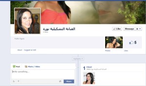 الصفحة المزورة 