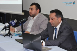 الإعلامي الزميل مُحمد العرب ، والمُحامي الأستاذ نبيل الحلبي
