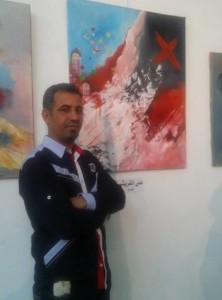 9 الفنان التشكيلي العراقي علي القريشي