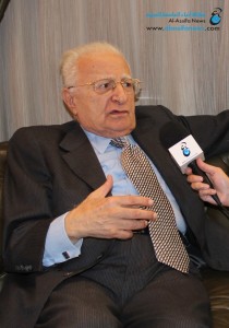 نقيب الصحافة الأستاذ محمد البعلبكي ــ صورة من الأرشيف